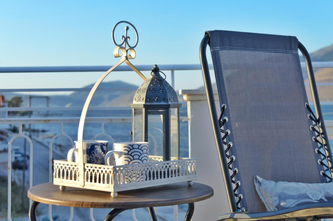 La Maison Bleue Lägenhet Lixouri Exteriör bild